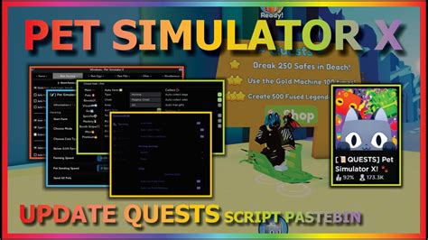 Weve provided a list of all working Roblox Pet Simulator X Pastebin scripts, which you can use to obtain unlimited rewards in the game. . Pet sim x scripts pastebin